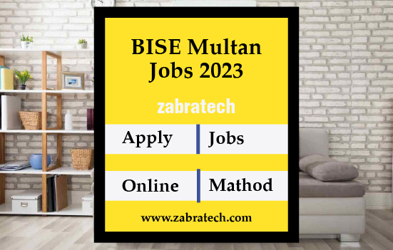 BISE Multan Jobs 2023